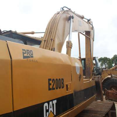 Low price Original Japan used CAT E200B Hydraulic Excavator for hot sale caterpillar